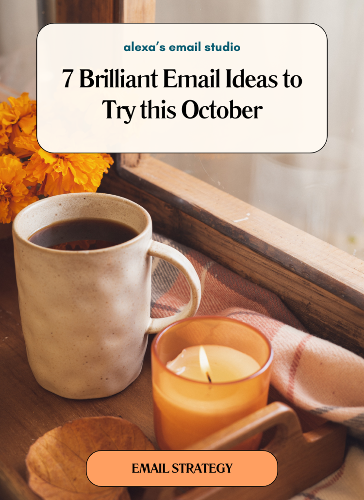 7 brilliant email ideas to try this october